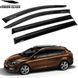 Дефлектори вікон вітровики Renault Megane IV Grandtоur 2016- Универсал Voron Glass 89933 фото