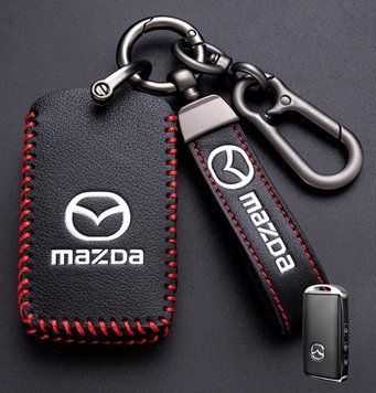 Чохол для автоключів Mazda із Брелоком (3 кнопки №3) 67000 фото