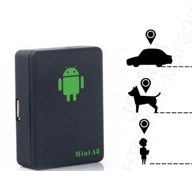 GPS Трекер Tracking MINI A8 (контроль руху) 4.3 см*3.2 см 56911 фото