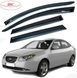 Дефлекторы окон ветровики HIC для Hyundai Elantra 2006-2011 Оригинал (HY19) 43470 фото 1