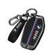 Чохол ключа BMW чорний карбон з брелком (спортивна форма) 95701 фото 1