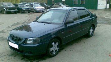 Дефлектори вікон вітровики для Hyundai Accent/Tagaz 1999-2005/2001 H20199 фото
