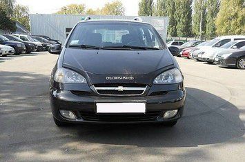 Дефлектор капоту мухобійка Chevrolet Rezzo Tacuma 2000-2008 4686 фото