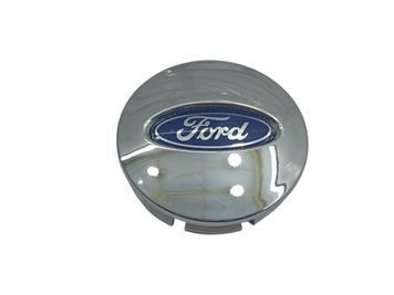 Колпак колеса Ford серебристый 66 мм пластик 1 шт OEM BB531A096RA (колпачок, заглушка диска) 94759 фото