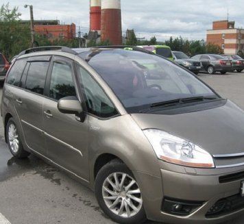 Дефлектори вікон вітровики для CITROEN C4 Grand Picasso 2007-2013 C41307 фото