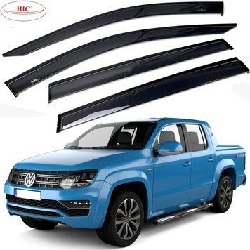 Дефлектори вікон вітровики HIC для Volkswagen Amarok 2009- Оригінал (VW34) VW34 фото