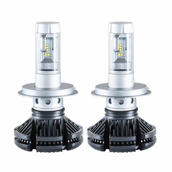 LED лампи автомобільні Solar H4 12/24V 6000Lm 50W 6000K IP67 радіатор 2 шт (8804) 39066 фото