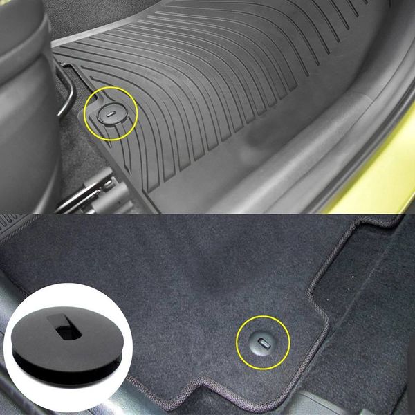 Кліпса кріплення килимків для Hyundai / Kia під гачок Чорна 1 шт S4C_Hyundai-Kia фото