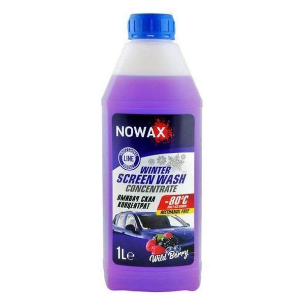 Зимовий омивач скла концентрат NOWAX Лісова ягода -80°C 1L (NX01172) 57762 фото