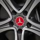 Колпак колеса Mercedes Красный с черным d=75мм пластик 1 шт (колпачок, заглушка диска) 90332 фото 3