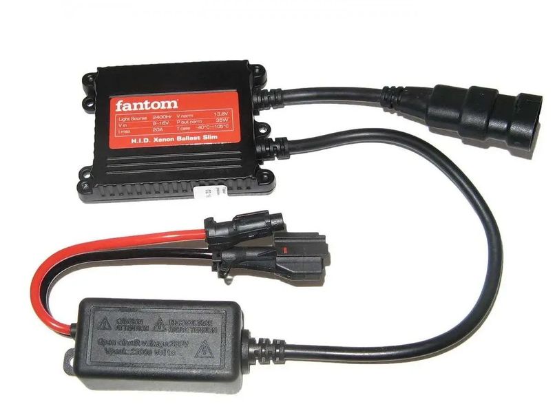 Блок розжига 12V 35W Slim AC Fantom (9-16V) 57482 фото