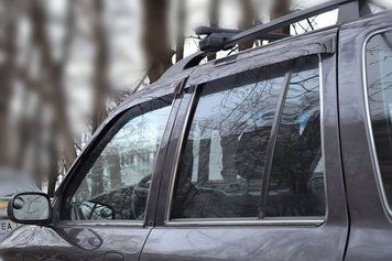 Дефлекторы окон ветровики Kia Sportage 1 1994-2003 1998-2008 - Калининград K11794 фото