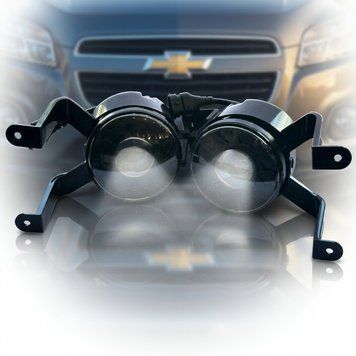LED Протитуманні Фари Лінзовані 70W для Chevrolet Aveo T300 2011-2020 2 шт (M09-FLOOD) 101345 фото