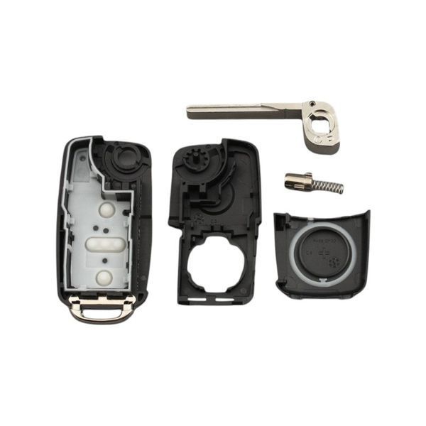 Корпус ключа для Volkswagen 80x50 мм пластик (на 3+1-кнопки) OEM 5K0837202AE 100633 фото