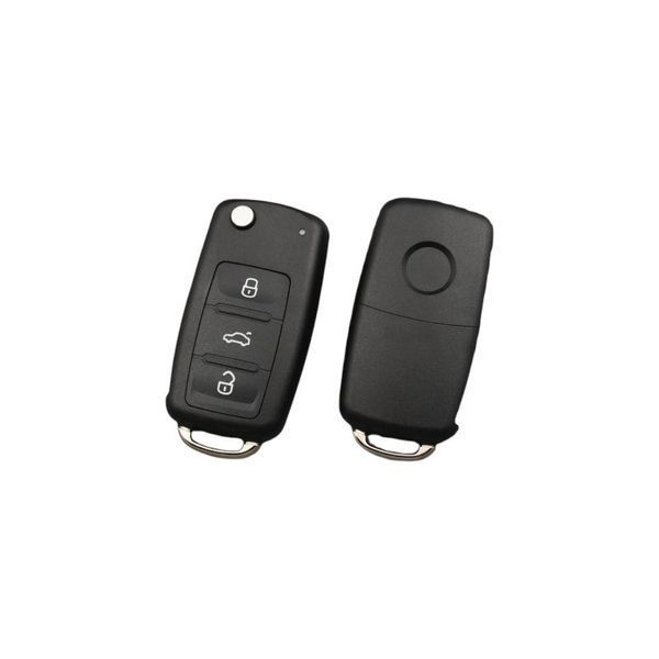 Корпус ключа для Volkswagen 80x50 мм пластик (на 3+1-кнопки) OEM 5K0837202AE 100633 фото