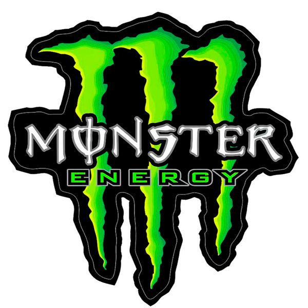 Наклейка МОТО Monster Energy 21х31 см Маленькая (Наружная) 71441 фото