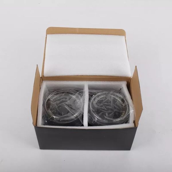 Противотуманные LED Фары круглые Линза с ДХО и поворотом D100 мм 10-30V 15W 7000K 2 шт 53771 фото