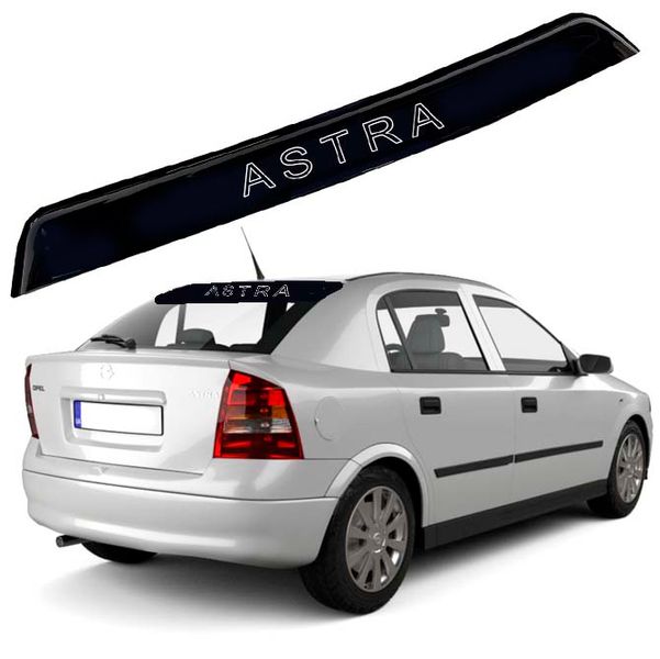 Cпойлер заднего стекла козырек для Opel Astra G 1998-2012 Voron Glass KO10198 фото