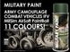 Камуфляжна фарба Deco color Military Paint Ral 400 мл Оливково-зелений антивідблиска (6003) 58885 фото 3