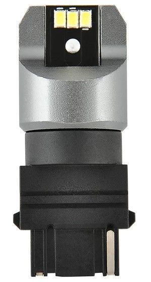 LED автолампа Brevia Power 12/24V P27W 6x3020SMD 330Lm 6000K CANbus W2,5x16d 2 шт (10138X2) 10138X2 фото