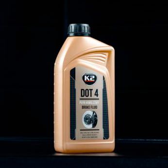 Гальмівна рідина K2 Dot-4 Brake Fluid 1000 мл (T108) Оригінал 59225 фото