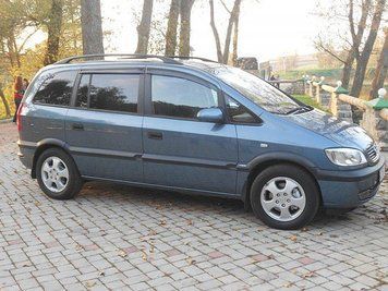 Дефлектори вікон вітровики для OPEL Zafira A 2000-2005 O11400 фото