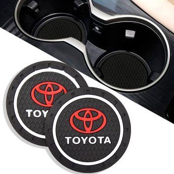 Антискользящий коврик В Подстаканник Toyota ⌀7 см 2 шт 63009 фото