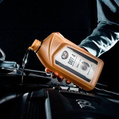 Тормозная жидкость K2 Dot-4 Brake Fluid 1000 мл (T108) 59225 фото