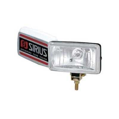 Противотуманные фары Sirius NS 1155 B-C прямоугольные 150х86 мм / рефленое стекло / крышка /корпус метал / 53096 фото