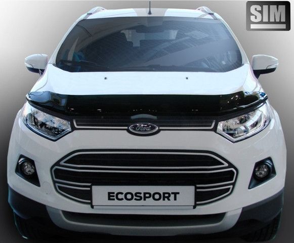 Дефлектор капоту мухобійка для Ford EcoSport 2013- SFOECO1312 3249 фото