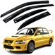 Дефлектори вікон вітровики Acrylic для Mitsubishi Lancer VIII 2003-2009 Гнучкі 44601 фото 1