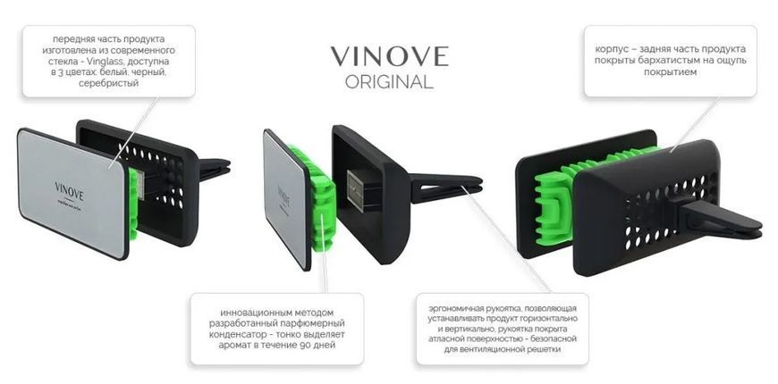 Ароматизатор воздуха Vinove на обдув Fuji Фуджи Оригинал (V05-04) 60251 фото