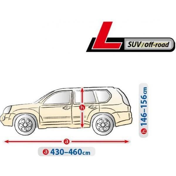 Тент автомобільний для Джипа Мінівена Kegel-Blazusiak L 460x156 см Optimal Garage (5-4330-241-2092) 61117 фото