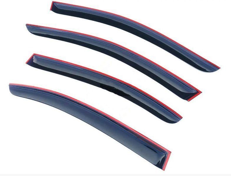 Дефлектори вікон для Hyundai Accent 2006-2010 Скотч 3М Voron Glass 41038 фото