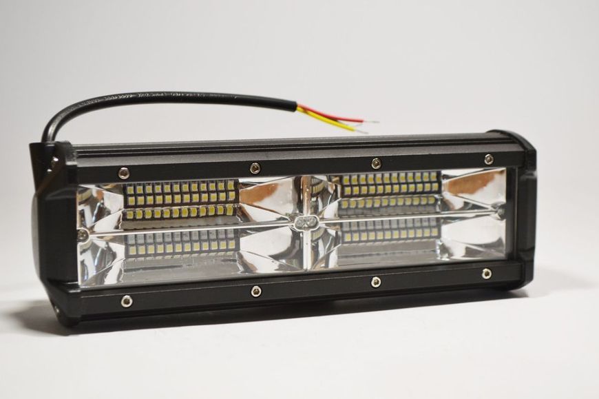 Светодиодная Балка фара LED / 237x80x60 mm / 144W / 3W*48 / 10-30V / Дальний и Ближний свет / 1 шт (JR-W-144W) 49273 фото
