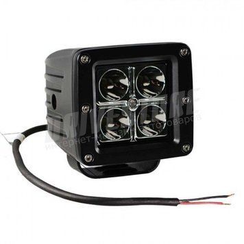 Додаткова LED фара 16W (4W*4) 10-30V 82x76x80 mm Далека 1 шт D23 49299 фото