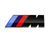 Емблема напис M для BMW чорна глянцева 70х27 мм пластик (на скотчі) 56286 фото
