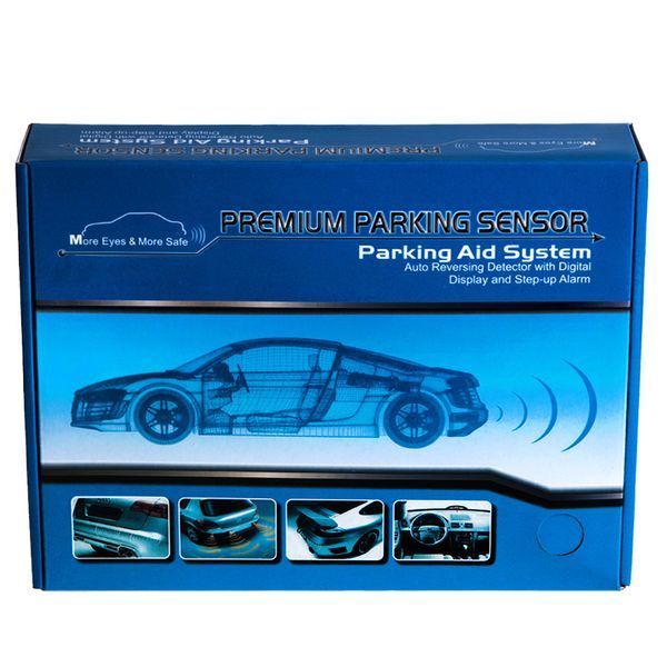 Парковочная система Pulso LED 8 датчика D22 мм Коннектор Серый (LP-10180-grey) 49827 фото