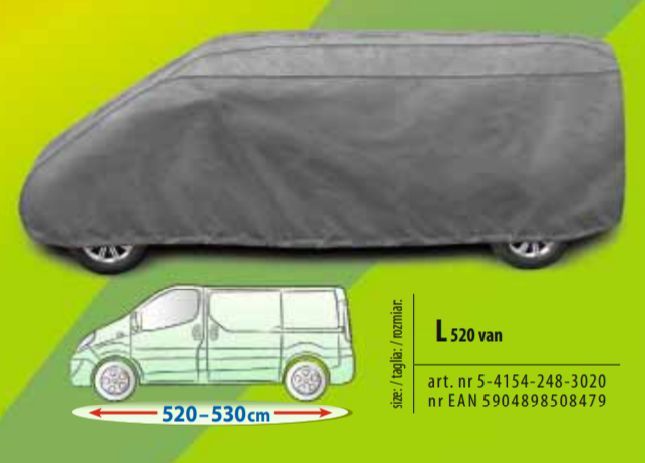 Автомобільний тент для Мінівена Kegel-Blazusiak L 520-530 см Mobile Garage Van (5-4154-248-3020) 61074 фото