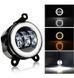 Фара LED противотуманная ВАЗ 2170 - 2173 ГАЗЕЛЬ Jeep Wrangler 3.5 дюймов 30W 117х92х79 мм с кольцом 1 шт 89645 фото 1