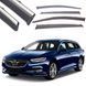 Дефлектори вікон вітровики Benke для Opel Insignia 2017- Седан Молдинг Нержавіюча сталь 3D (BOPIS1723-W/S) 90890 фото