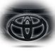 Эмблема решетки, задняя Toyota 100х70 мм пластик Черная Матовая (OEM: 90975-02099) 95895 фото 6