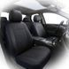 Автомобильные чехлы B LUXE MAX Велюр под Алькантару (5 Подголовников) Черный Ромб 90854 фото 1