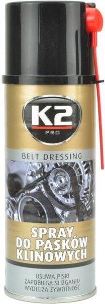 Масло для клинового ремня K2 BELT DRESSING 400 мл Оригинал (W126) (K20007) 61985 фото