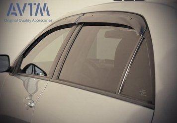 Дефлектори вікон вітровики Toyota Corolla 2007-2013 WND256871 фото
