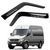 Дефлектори вікон ветровики Mercedes Sprinter (906) 2006-2015 2006-2015 По Двері Скотч 3M Voron Glass 96481 фото