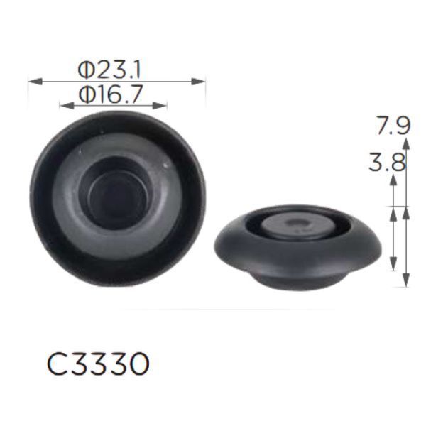 Заглушки дверей Mercedes A0039981350 (C3330) 73733 фото