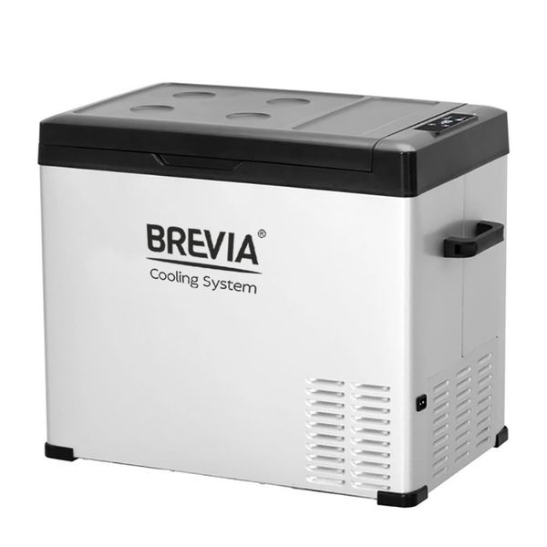 Холодильник автомобильный Brevia Однокамерный Компрессорный LG 50л 12/24 В (22455) 22455 фото