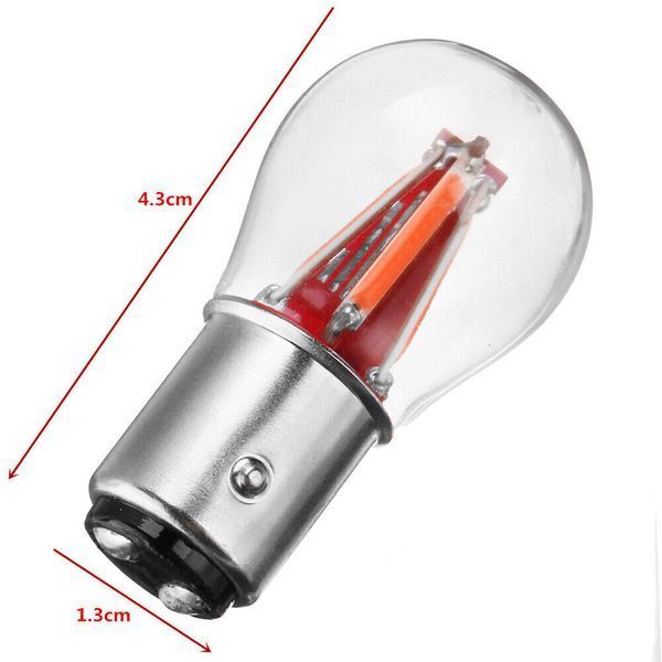 Автолампа светодиодная LED 12/24V T25 R5W /P21W (BA15s) Желтый Свет 1 шт №40 63490 фото