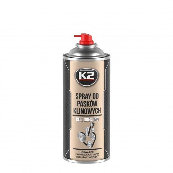 Масло для клинового ремня K2 BELT DRESSING 400 мл (W126) (K20007) 61985 фото